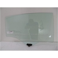 KIA CERATO YD - 4/2013 to 3/2018 - 4DR SEDAN - RIGHT SIDE REAR DOOR GLASS - GREEN - WITH FITTING