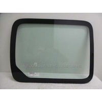 RENAULT KANGOO X61 MWB - 10/2010 to CURRENT - VAN - RIGHT SIDE FRONT FIXED SLIDING DOOR GLASS - GREEN -700 x 550