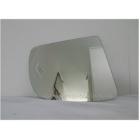 FORD F250 - 1/2004 TO 1/2009 - UTE - PASSENGERS - LEFT SIDE MIRROR - FLAT GLASS ONLY - 207W X 175H