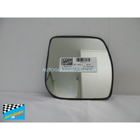 SUBARU FORESTER - 3/2008 TO 12/2012 - 5DR WAGON - RIGHT SIDE MIRROR - FLAT GLASS ONLY - 154MM X 160MM- WITH BACKING PLATE
