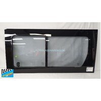 FIAT DUCATO - 2/2007 to CURRENT - LWB/SLWB VAN - DRIVERS - RIGHT SIDE MIDDLE SLIDING WINDOW - REAR PIECE SLIDES FORWARD (1350 X 665)