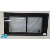 FIAT DUCATO 2/2007 TO CURRENT - SWB VAN - DRIVERS - RIGHT SIDE FRONT SLIDING WINDOW (GLASS IN GLASS FRAME) - FRONT PC SLIDES BACKWARDS