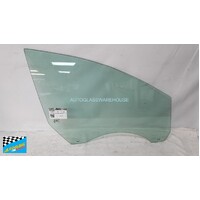 FORD MONDEO MD - 1/2015 to CURRENT - 5DR WAGON/HATCH - RIGHT SIDE FRONT DOOR GLASS - GREEN