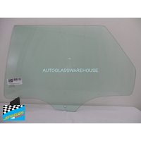 FORD MONDEO MD - 1/2015 to CURRENT - 5DR WAGON - PASSENGER - LEFT SIDE REAR DOOR GLASS - GREEN