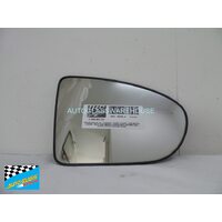 NISSAN DUALIS J10 - 5 SEATER - 10/2007 TO 6/2014 - 4DR WAGON - DRIVER - RIGHT SIDE MIRROR CURVED WITH BACKING - HEATED