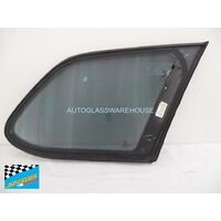 VOLKSWAGEN GOLF VI - 2/2010 TO 12/2012 - 4DR WAGON - PASSENGERS - LEFT SIDE REAR CARGO GLASS - WITH ANTENNA
