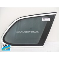 VOLKSWAGEN GOLF VI - 2/2010 TO 12/2012 - 4DR WAGON - DRIVERS - RIGHT SIDE REAR CARGO GLASS - WITH ANTENNA