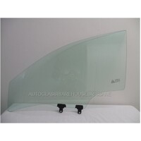 KIA STONIC - 10/2020 TO CURRENT - 5DR SUV - LEFT SIDE FRONT DOOR GLASS - GREEN