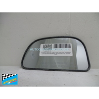 MITSUBISHI LANCER CE - 6/1996 TO 8/2004 - 2DR COUPE - PASSENGERS - LEFT SIDE REAR VIEW MIRROR - WITH BACKING PLATE