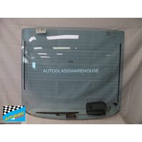 MAZDA RX7 S1 - 2/1979 to 12/1985 - 2DR COUPE - REAR WINDSCREEN GLASS - WITH WIPER HOLE