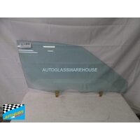 NISSAN PULSAR EXA N12 - 10/1983 to 6/1987 - 2DR COUPE - DRIVERS - RIGHT SIDE FRONT DOOR GLASS  (SHORT GLASS 975MM)