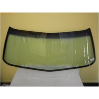 HOLDEN KINGSWOOD HJ-HX-HZ-WB-HQ - 7/1971 to 1/1985 - SEDAN/WAGON/VAN/UTE - FRONT WINDSCREEN GLASS - WITH CERAMIC EDGE - GREEN