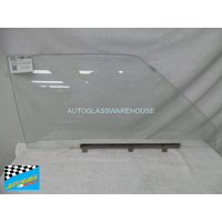 DATSUN 120Y KB210 - 1/1974 to 1/1979 - 2DR COUPE - DRIVERS - RIGHT SIDE FRONT DOOR GLASS - CLEAR - 945MM LONG