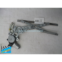 ISUZU D-MAX - 7/2012 TO 6/2020 - 4DR UTE - PASSENGERS - LEFT SIDE FRONT WINDOW REGULATOR - WITH MOTOR - 2PIN PLUG