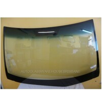 SUITABLE FOR TOYOTA CROWN JZS161 - 01/1997 TO CURRENT - 4DR SEDAN - FRONT WINDSCREEN GLASS - MIRROR BUTTON IN SUNSHADE - 1538 X 845