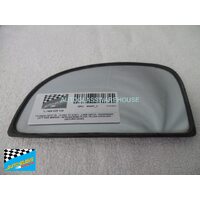 HYUNDAI GETZ TB - 10/2002 TO 9/2011 - 3/5DR HATCH - PASSENGERS - LEFT SIDE MIRROR - WITH BACKING PLATE TB-CAR G/HOLDER - 170MM X 97MM