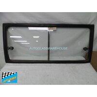 MITSUBISHI L300 - 4/1980 to 9/1986 - VAN - DRIVERS - RIGHT SIDE FRONT DOUBLE SLIDING WINDOW UNIT - FULL ASSEMBLY - GENUINE - 1040 x 470