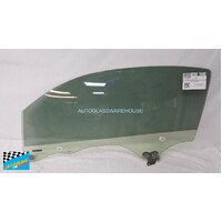 SUITABLE FOR TOYOTA 86 9/2022 to CURRENT - 2DR COUPE - (ZN8/ZD8 GR86) - PASSENGER - LEFT SIDE FRONT DOOR GLASS - 6 HOLE - SOLAR GREEN