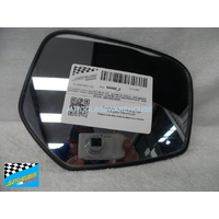 MITSUBISHI CHALLENGER PB PC KH - 12/2009 TO 12/2015 - 5DR WAGON - DRIVERS - RIGHT SIDE MIRROR - CURVED - WITH BACKING PLATE - A197 SR1400
