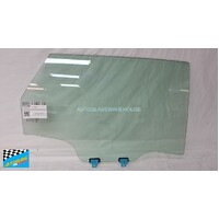 BYD ATTO 3 - 3/2022 TO CURRENT - 5DR SUV - DRIVERS - RIGHT SIDE REAR DOOR GLASS - WITH FITTING - SOLAR TINT - GREEN