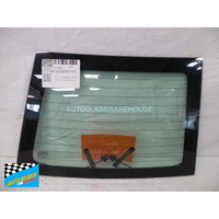 MINI COOPER SK SERIES - 3/2008 -TO 6/2014 - PASSENGERS - LEFT SIDE REAR BARN DOOR GLASS - HEATED - GREEN