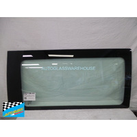 MERCEDES VITO/VIANO/VALENTE W639 - 5/2004 to 3/2015 - PEOPLE MOVER VAN - RIGHT SIDE FRONT SLIDING DOOR FIXED WINDOW GLASS - GREEN - 1110w X 565h