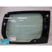 PEUGEOT PARTNER K9 - 5/2019 TO CURRENT - VAN - PASSENGER - LEFT SIDE REAR BARN DOOR GLASS - HEATED - WITH WIPER HOLE - GREEN