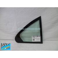 MERCEDES C CLASS W204 - 6/2007 TO 8/2014 - 4DR SEDAN - DRIVERS - RIGHT SIDE REAR QUARTER GLASS - GREEN