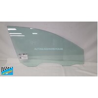 KIA SPORTAGE KNAPC82 - 7/2010 to 9/2015 - 5DR WAGON - DRIVER - RIGHT SIDE FRONT DOOR GLASS - GREEN - (ORIGINAL PART)