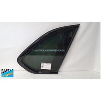 BMW X5 F15/F85 - 9/2013 TO 11/2018 - 5DR SUV - DRIVERS - RIGHT SIDE REAR CARGO GLASS - BLACK MOULDING - GREEN