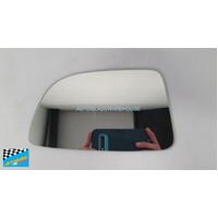 KIA RONDO 4/2008 to 5/2013 - 4DR WAGON - PASSENGERS - LEFT SIDE FLAT MIRROR GLASS ONLY - 190 W x 115 H