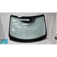 NISSAN X-TRAIL T33 - 8/2022 TO CURRENT - 5DR SUV - FRONT WINDSCREN GLASS - GREEN -  BRACKET, ADAS 1CAM, RETAINER