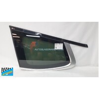LDV D90 - 11/2017 TO CURRENT - 5DR SUV - PASSENGER - LEFT SIDE REAR CARGO GLASS - ENCAPSULATED - (SILVER MOULD)