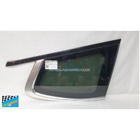 LDV D90 - 11/2017 TO CURRENT - 5DR SUV - DRIVER - RIGHT SIDE REAR CARGO GLASS - ENCAPSULATED - (SILVER MOULD)
