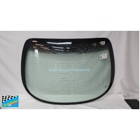 HYUNDAI S COUPE 5/1990 to 6/1996 - 2DR COUPE - REAR WINDSCREEN GLASS - HEATED - GREEN (WITH SPOILER & WITHOUT BRAKE LIGHT IN WINDOW)