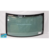 SUBARU LIBERTY 5TH GEN - 9/2009 to 12/2014 - 4DR SEDAN (BM) - REAR WINDSCREEN GLASS - DARK GREEN - HEATED - GENUINE