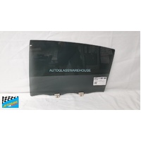 NISSAN SKYLINE V35 - 2001 to 2007 - 4DR SEDAN - PASSENGERS - LEFT SIDE REAR DOOR GLASS - PRIVACY TINT