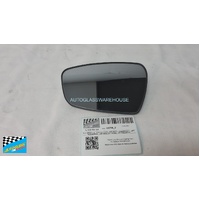 KIA CERATO YD - 5/2013 to 6/2018 - 5DR HATCH - PASSENGERS - LEFT SIDE MIRROR - OEM GENUINE CURVED