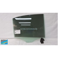 MERCEDES-BENZ E CLASS W211 SERIES - 8/2002 TO 1/2009 - 4DR SEDAN - DRIVERS - RIGHT SIDE REAR DOOR GLASS - GREEN