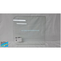 FORD ECONOVAN E2200 - 1979 MODEL - VAN - DRIVERS - RIGHT SIDE MIDDLE UNIT SLIDING GLASS (REAR PIECE) - 455h X 510w