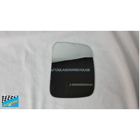 SUITABLE FOR TOYOTA - HIACE 4/2005 - 4/2019 - 200 SERIES - TRADE VAN - LWB - DRIVER - RIGHT SIDE MIRROR - FLAT GLASS ONLY - 203MM x 160MM