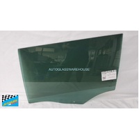 VOLKSWAGEN PASSAT B8 MK 7 - 6/2015 to CURRENT - 4DR SEDAN - PASSENGERS - LEFT SIDE REAR DOOR GLASS - 3G9.845.025.E - PRIVACY DARK GREEN