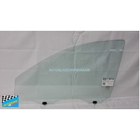 MITSUBISHI TRITON MV - 12/2023 TO CURRENT - 4DR DUAL CAB - PASSENGERS - LEFT SIDE FRONT DOOR GLASS - GREEN - WITH FITTING