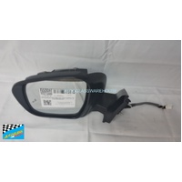 NISSAN NAVARA D23/NP300 / MERC  X3500 - 3/2015 to CURRENT - UTE - PASSENGERS - LEFT SIDE MIRROR - WITH CAMERA &  BLIND SPOT - E9 03 11083 - NO COVER