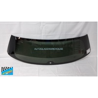 KIA SORENTO XM - 2009 TO 4/2012 - 5DR WAGON - REAR WINDSCREEN GLASS - HEATED - WIPER HOLE  (CENTRE 456mm) - PRIVACY TINTED
