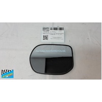 HONDA CIVIC FD - 2/2006 to 1/2012 - 8th Gen - PASSENGERS - LEFT SIDE MIRROR - OEM - CURVED - SNB-L 1400 - 165mm wide X 113mm