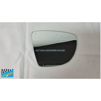 RENAULT CLIO X98 - 2016 to CURRENT - 5DR HATCH - DRIVER - RIGHT SIDE MIRROR - FLAT GLASS ONLY - 153MM X 123MM