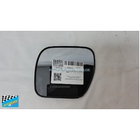 MITSUBISHI PAJERO NS/NT/NW/NX - 11/2006 to CURRENT - 4DR WAGON - LEFT SIDE MIRROR - OEM WITH BACKING PLATE - (CURVED)