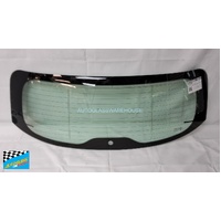 RENAULT KOLEOS HZG - 8/2016 to CURRENT - 5DR SUV - REAR WINDSCREEN GLASS - ANTENNA, SOLAR TINT, 1 HOLE, HEATED - SOLAR GREEN
