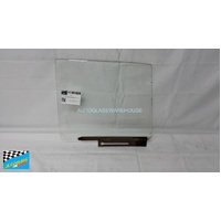 BMW 2000 - 1/1962 to 1/1975 - 4DR SEDAN - PASSENGER - LEFT SIDE REAR DOOR GLASS